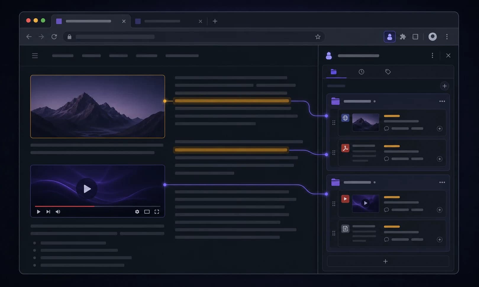Organize your documents with collections